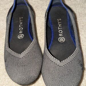 Rothy's Grey Flats size 9